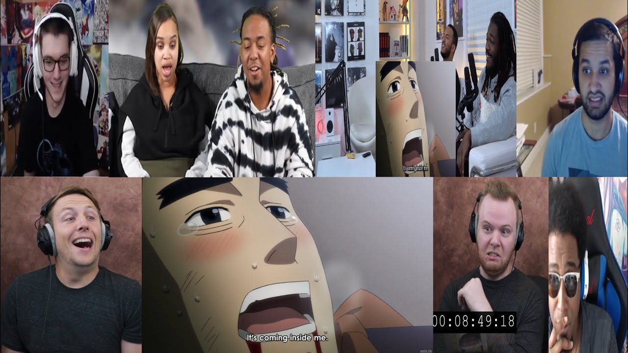 GOLDEN KAMUY EPISODE 9 REACTION MASHUP!!