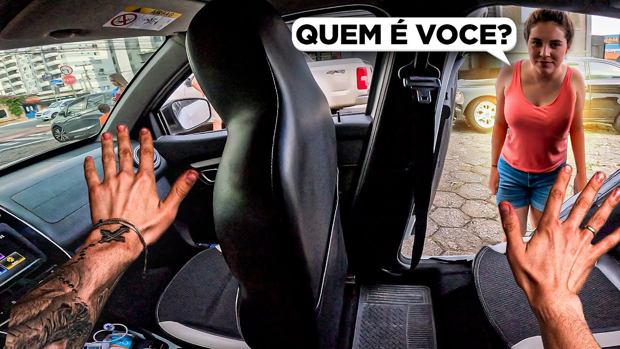 ROUBEI O CARRO DO MEU AMIGO E FIZ UMA CORRIDA DE UBER… A CLIENTE FICOU LOUCA!