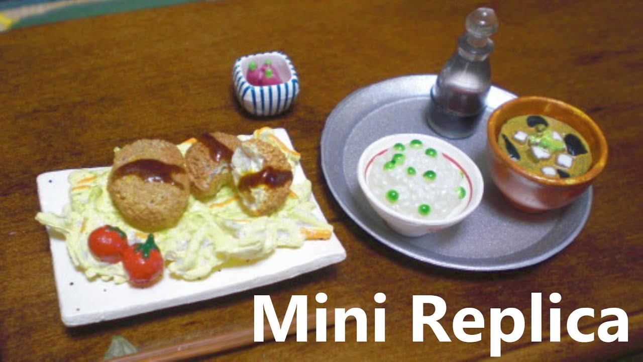 Mini replica 4 - Japanese foods 和食三昧　和食日和