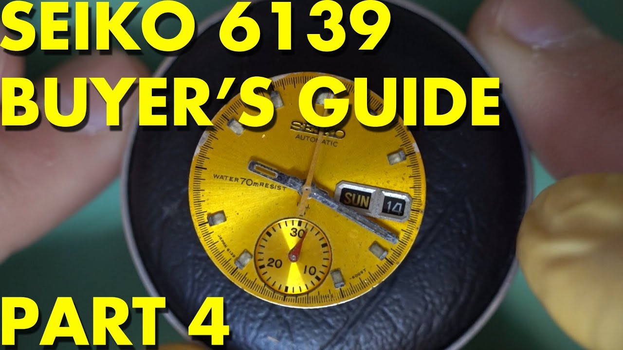 [GUIDES] SEIKO 6139-6005 Buyer's GUIDE - PART 4 - BODGE PARTS