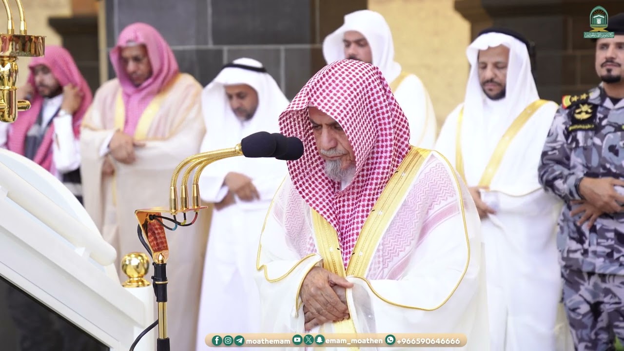 صلاة العيد من الحرم المكي لمعالي الشيخ د. صالح بن حميد 1  شوال 1445هـ.