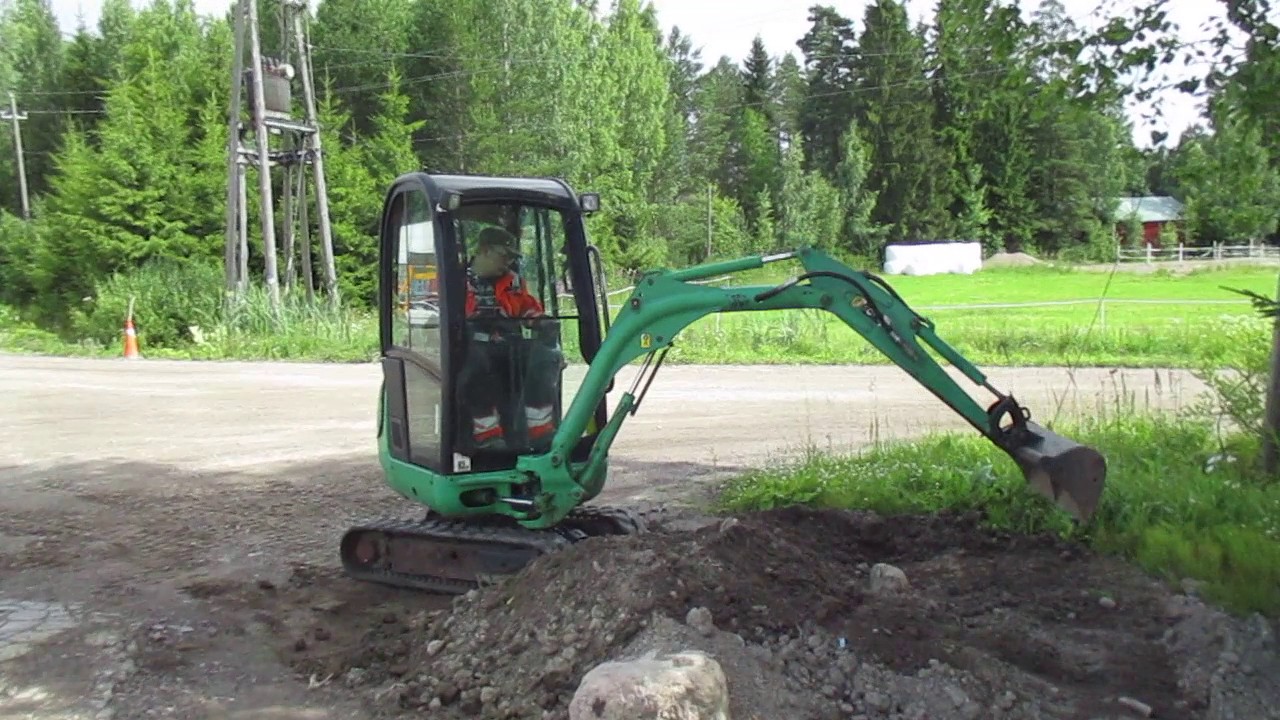 JCB 8016 minikaivinkone