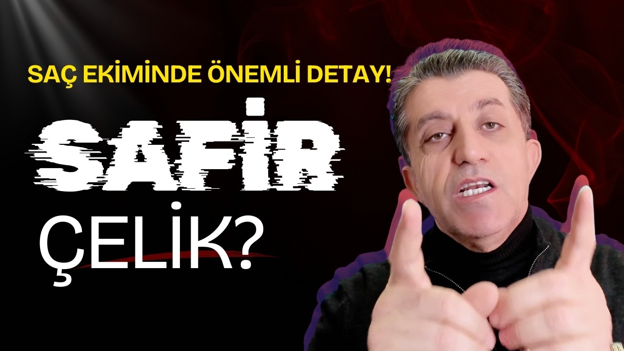 Safir Blade mi Çelik Blade mi? | Saç Ekimi Yaptırmadan Önce Mutlaka İzleyin