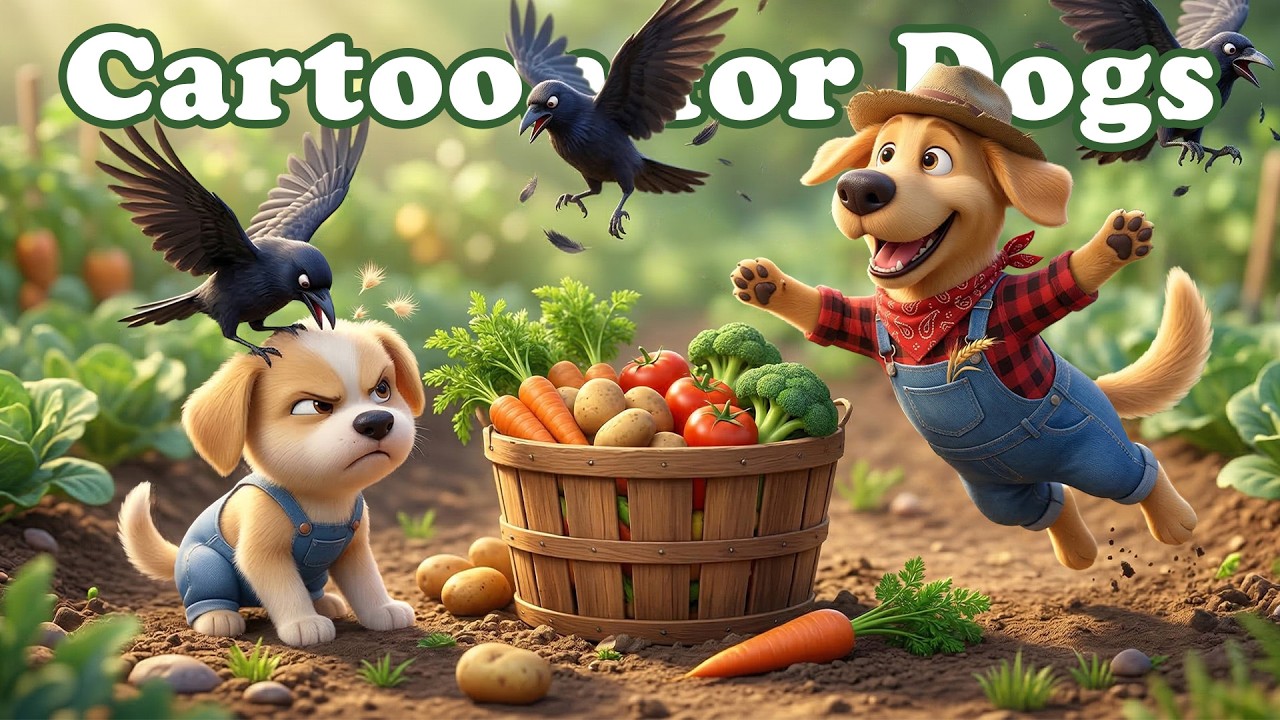 Cartoon for Dogs to Watch 🧸 TV for Dogs to Treat Boredom 💖 Dog Relaxation Music to Stop Barking