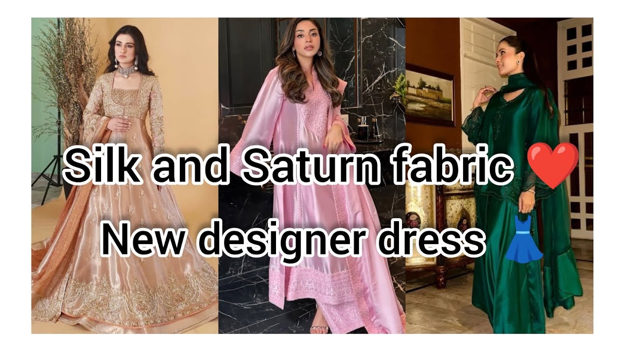  Eid special dress #Silk and satin fabric new designer Pakistani dress#2026 #shortvideo 