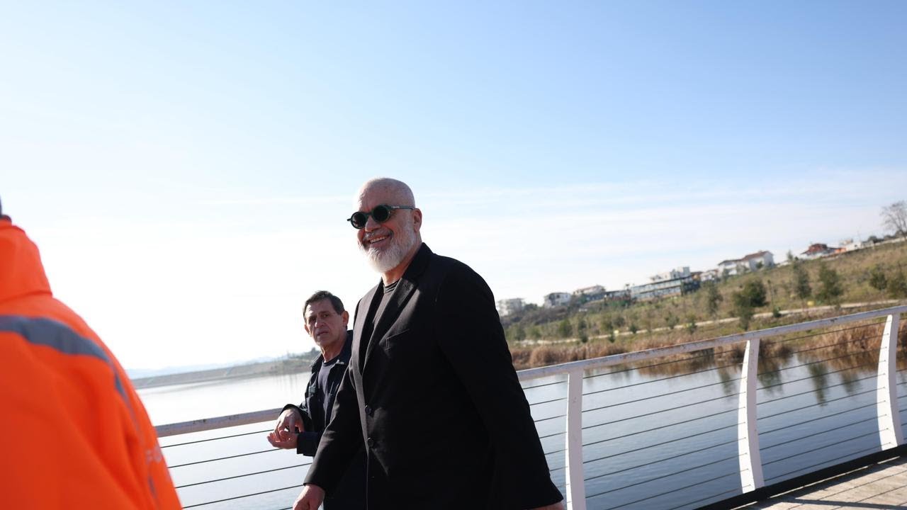 Kryeministri Edi Rama inspektim në Parkun e Liqenit të Paskuqanit