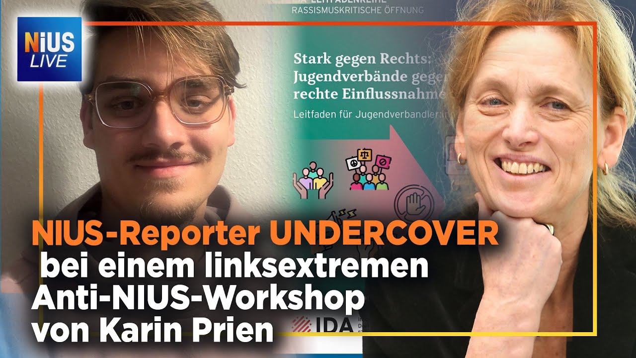 Undercover bei Linksextremisten: So wollen sie NIUS bek&auml;mpfen | NIUS Live vom 30.01.2026