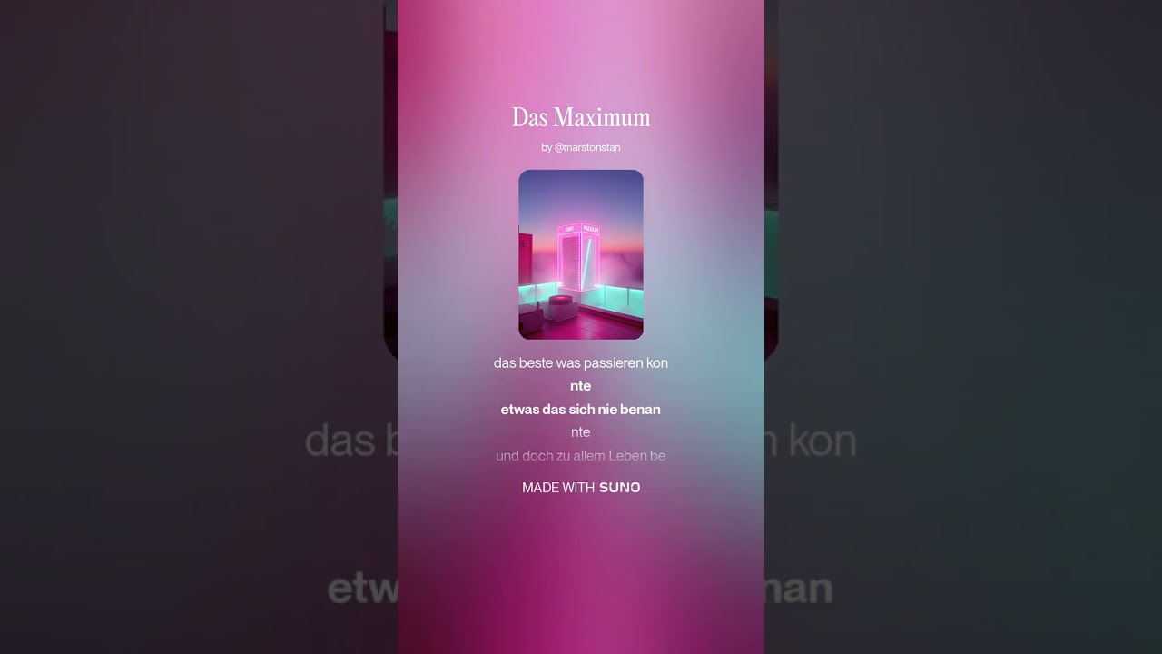 Das Maximum
