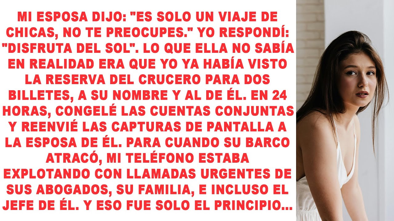Mi esposa dijo que era un viaje de chicas — Encontré dos boletos y envié la prueba a la esposa de él