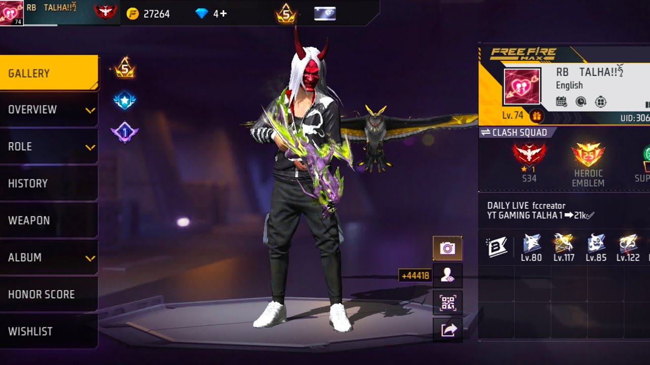 GAMING TALHA 1 is live! v badge guild player live guild test for 1 VS 4