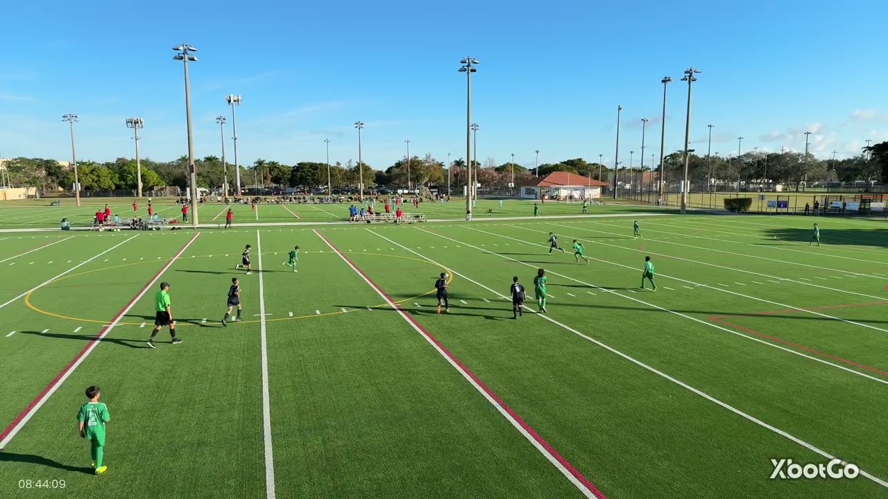 CSYS U12 Team 19 Kelly Green vs Team 11 Navy final score 0-3  