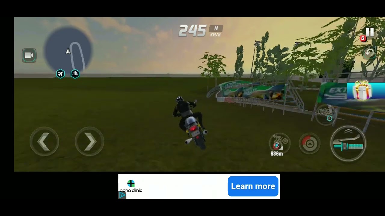 Extreme motorcycle 