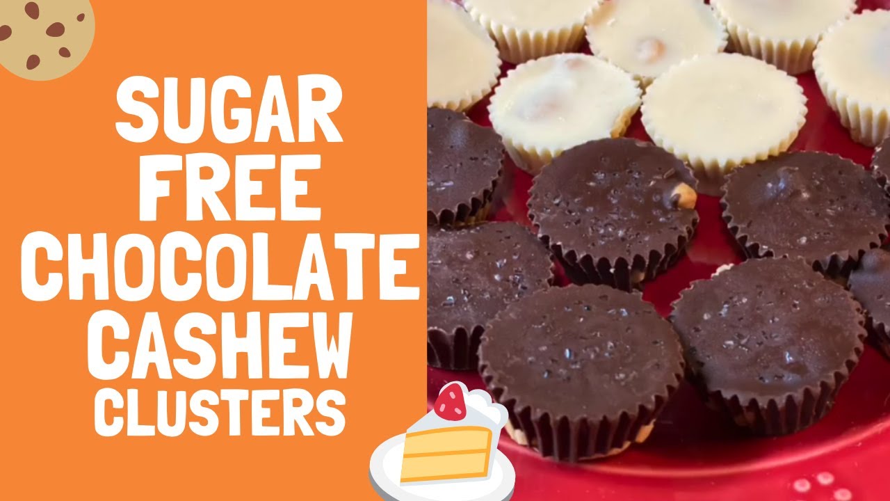 How to prepare Sugar free chocolate cashew clusters 😋🤤 #shorts