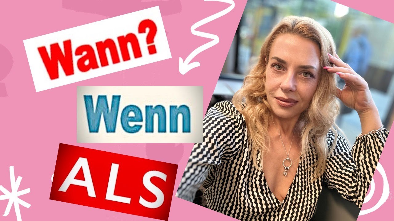 Wann? Wenn? Als? Сложно-подчинительные немецкие предложения