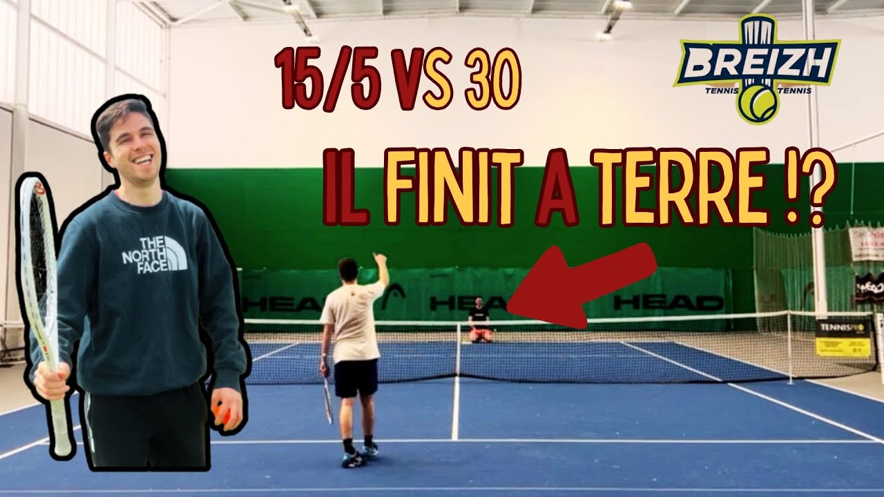 Tournoi Interne - Il finit à terre 😱😱 ??!! 1er tour : Feriault Maxime (15/5) VS Monnier Julien (30)