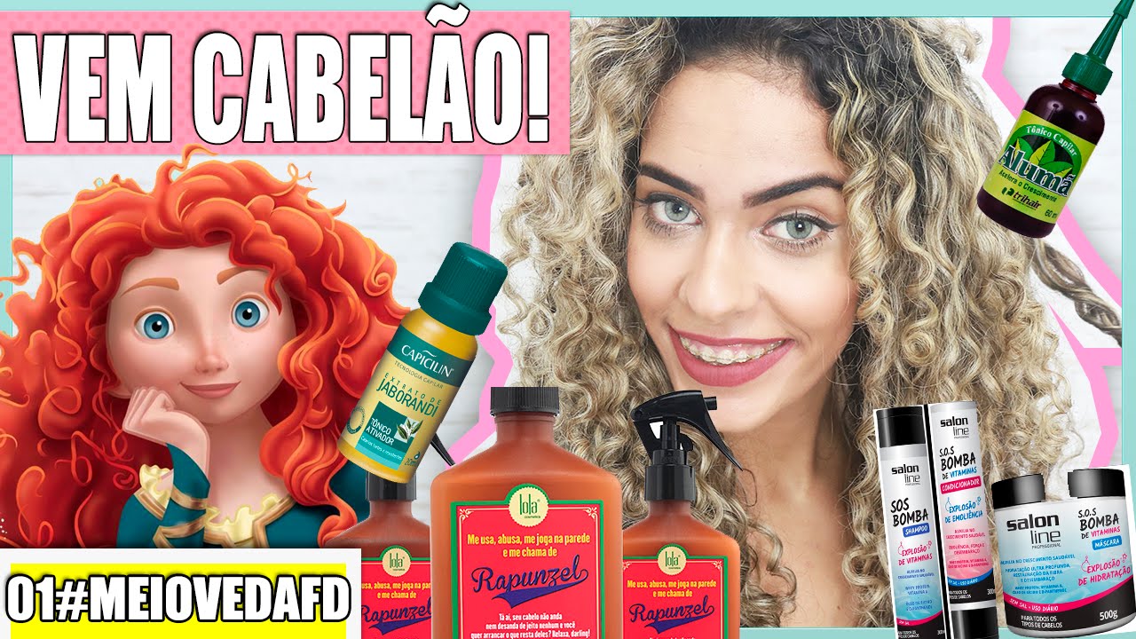 PRODUTOS PRA FAZER O CABELO CRESCER MAIS RAPIDO - Crescimento Capilar