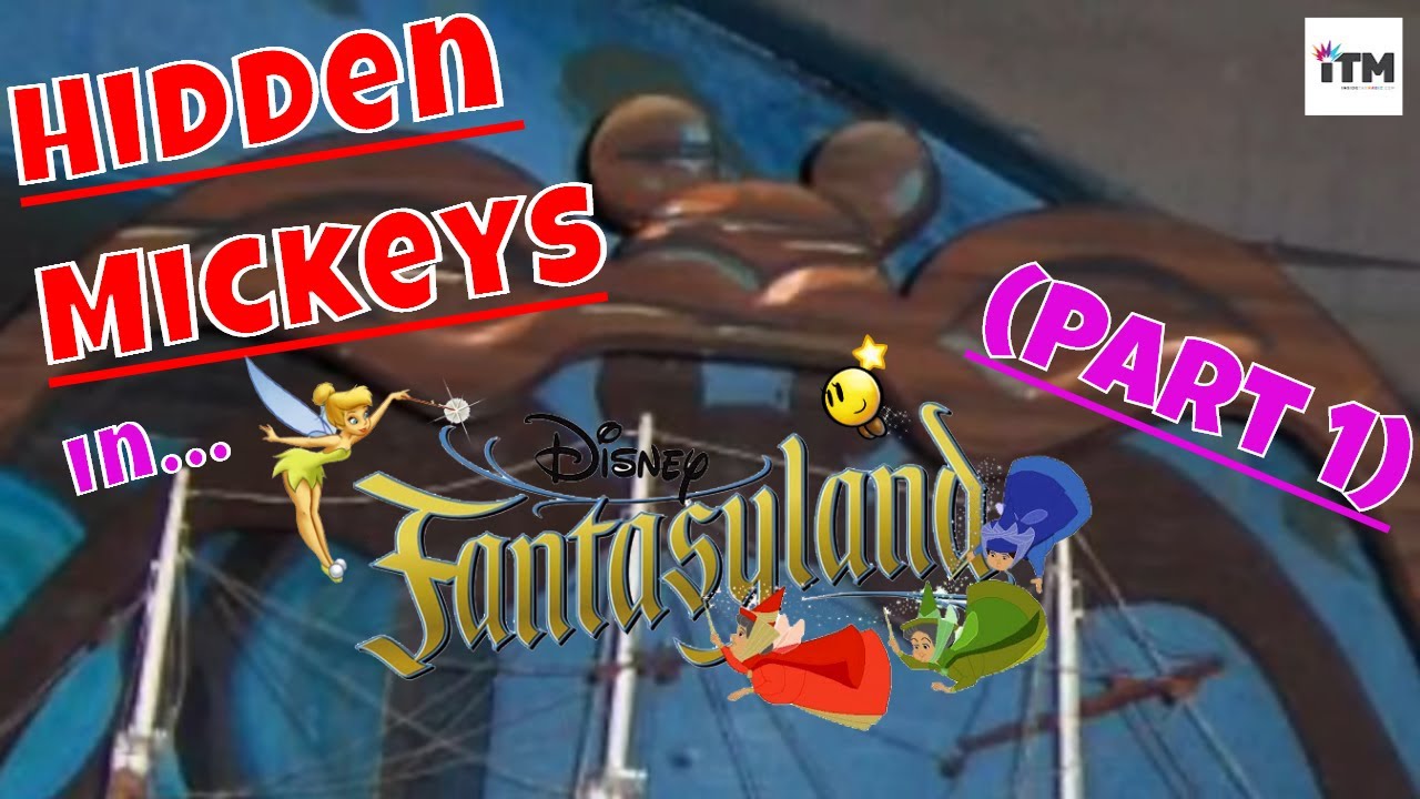 Hidden Mickeys in Fantasyland! Part 1 (2022)
