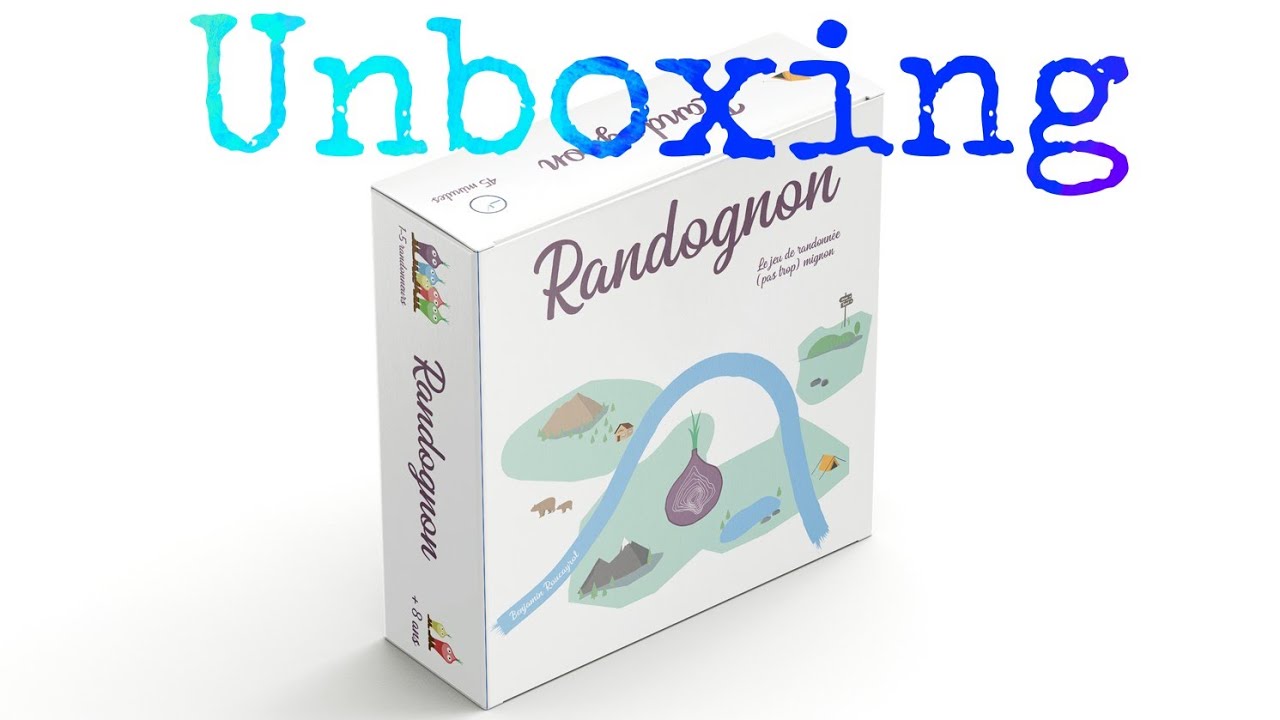 Unboxing du Jeu #Randognon