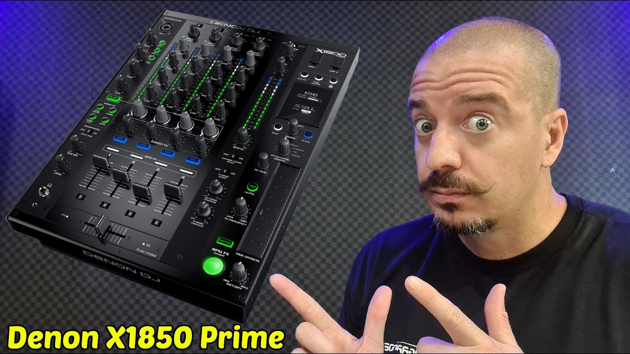 Denon DJ Mixer X1850 Prime - Review completo em português