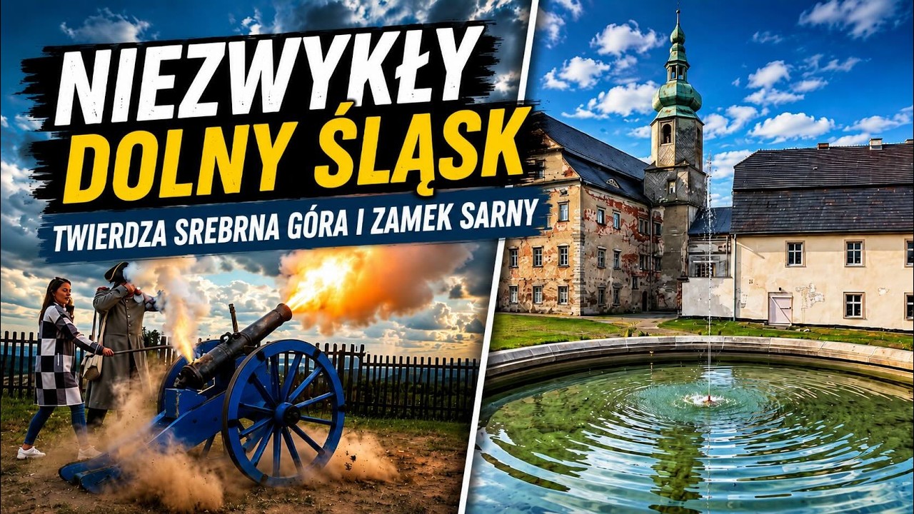 TWIERDZA SREBRNA GÓRA i ZAMKEK SARNY -ZASKAKUJĄCE NOCLEGI