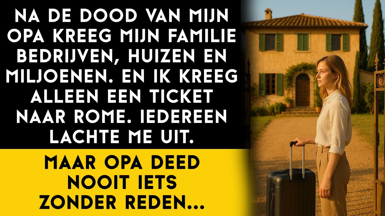 Opa liet hen bedrijven en huizen na. En aan mij — een geheim dat hij zijn hele leven verborgen hield