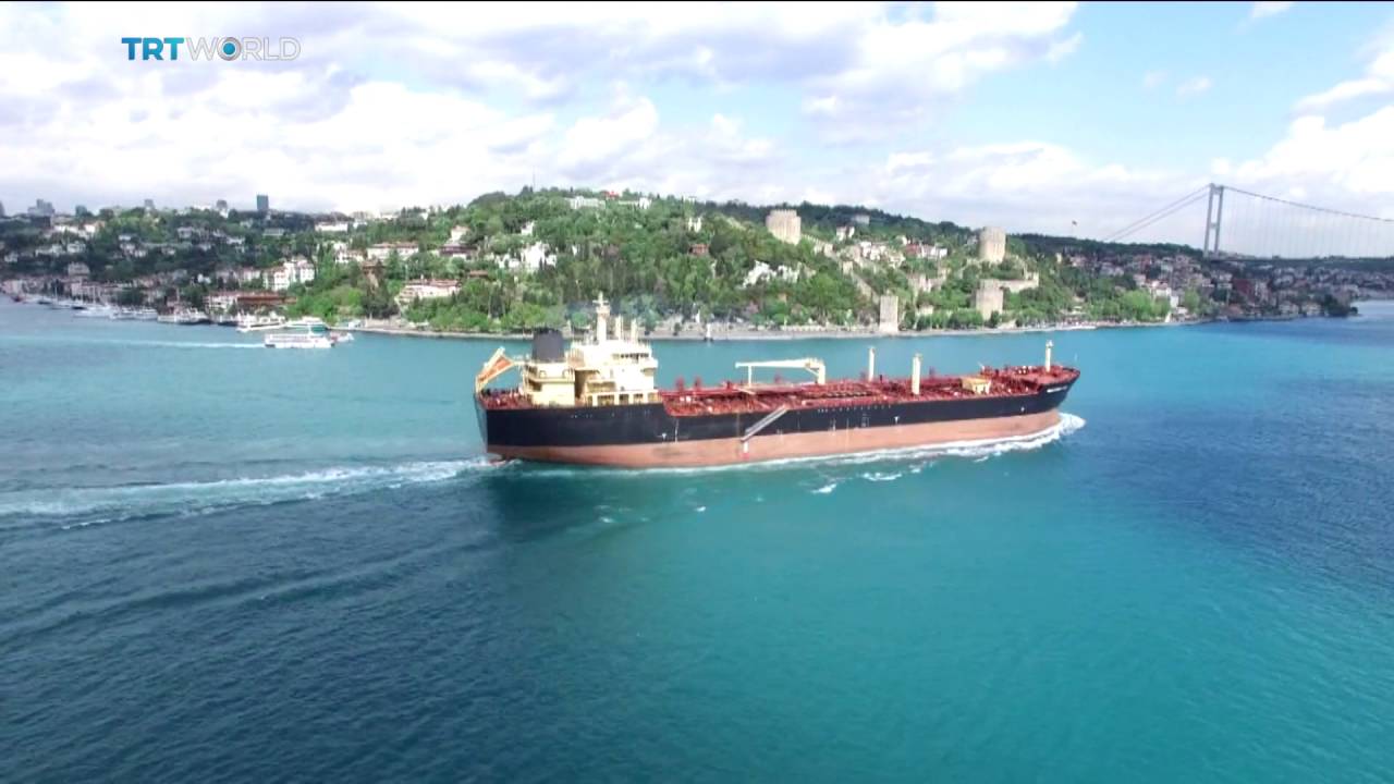 Money Talks: Ship traffic on the Bosphorus, Iolo ap Dafydd reports