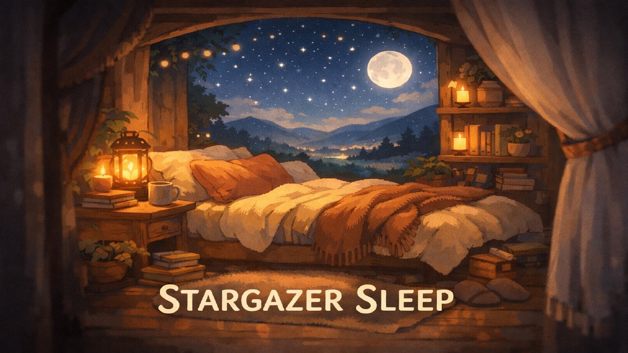 Stargazer’s Meadow 🌙 Relaxing Fantasy Narration for Sleep & Peace