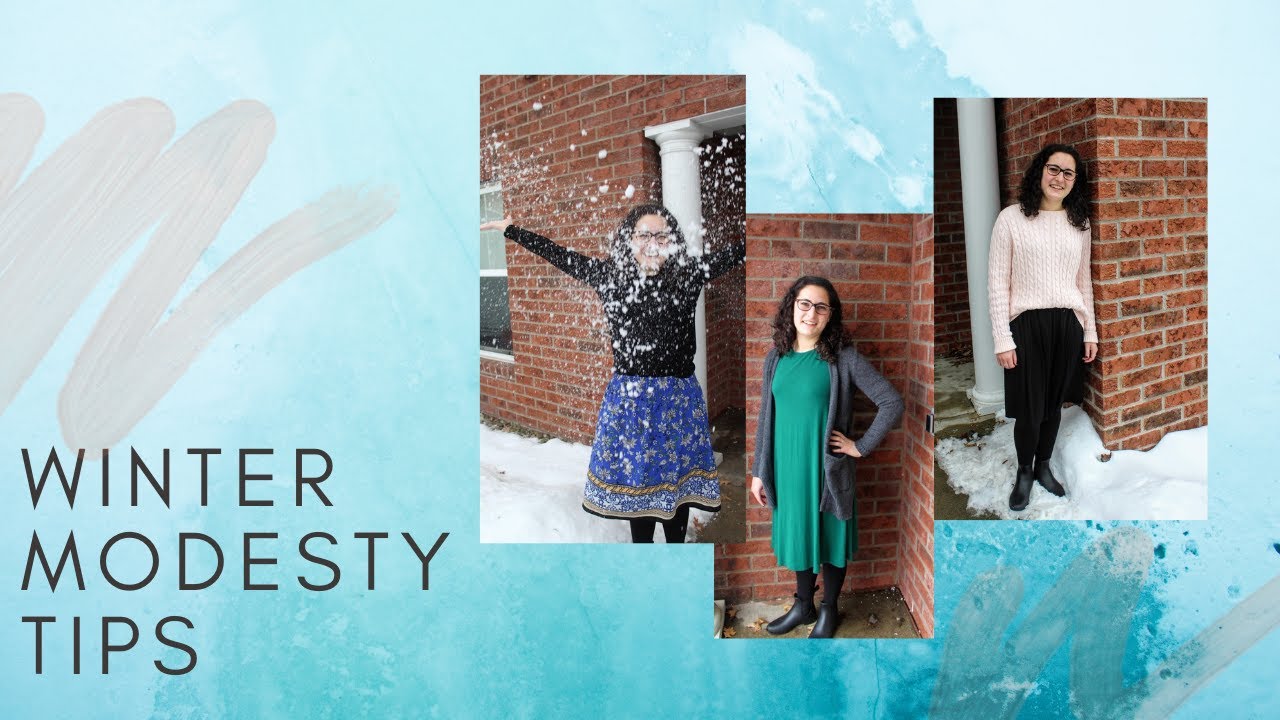 WINTER TZNIUT (MODESTY)// TIPS TO STAY WARM IN SKIRTS