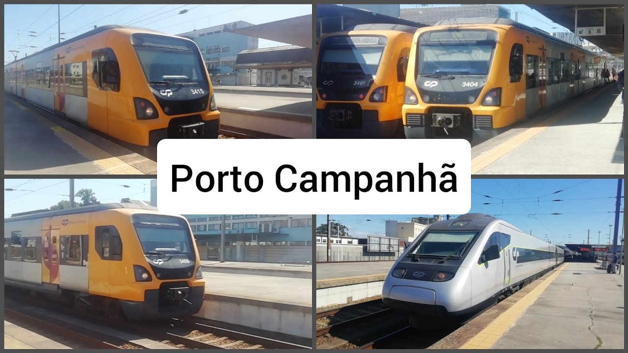 Comboios em Porto Campanhã