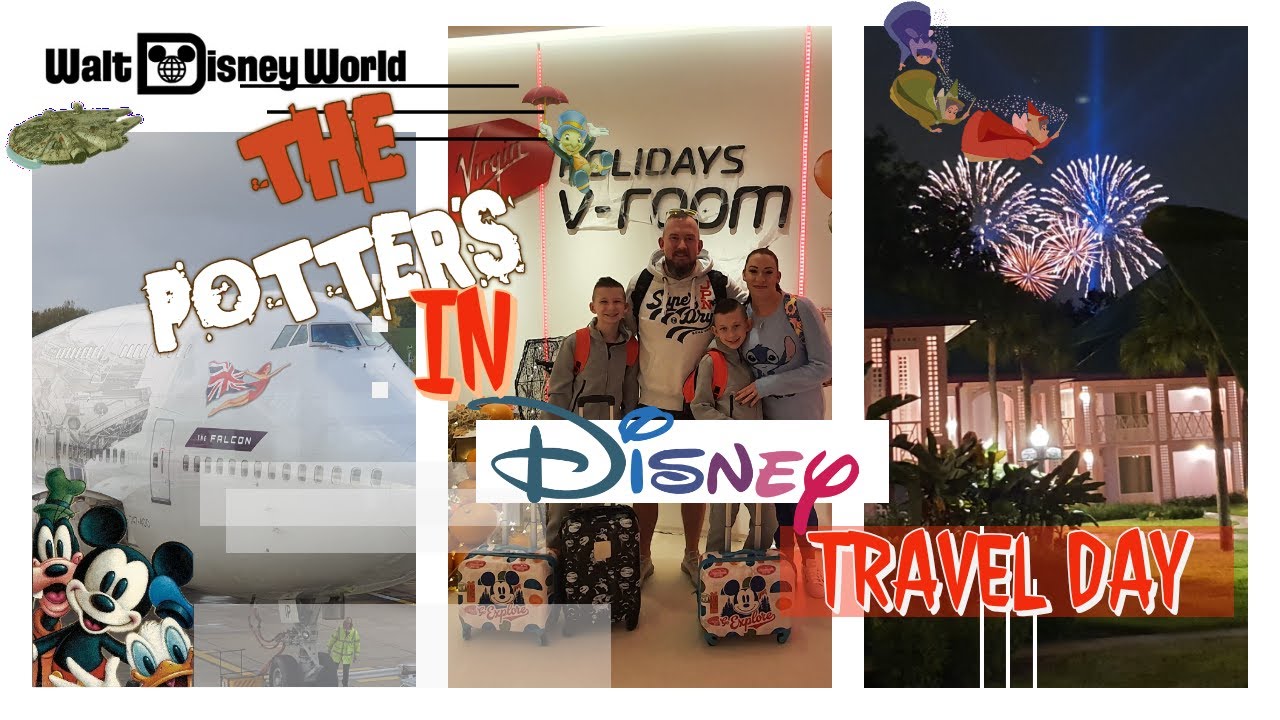 WALT DISNEY WORLD (TRAVEL DAY VLOG) GATWICK TO ORLANDO ✈️