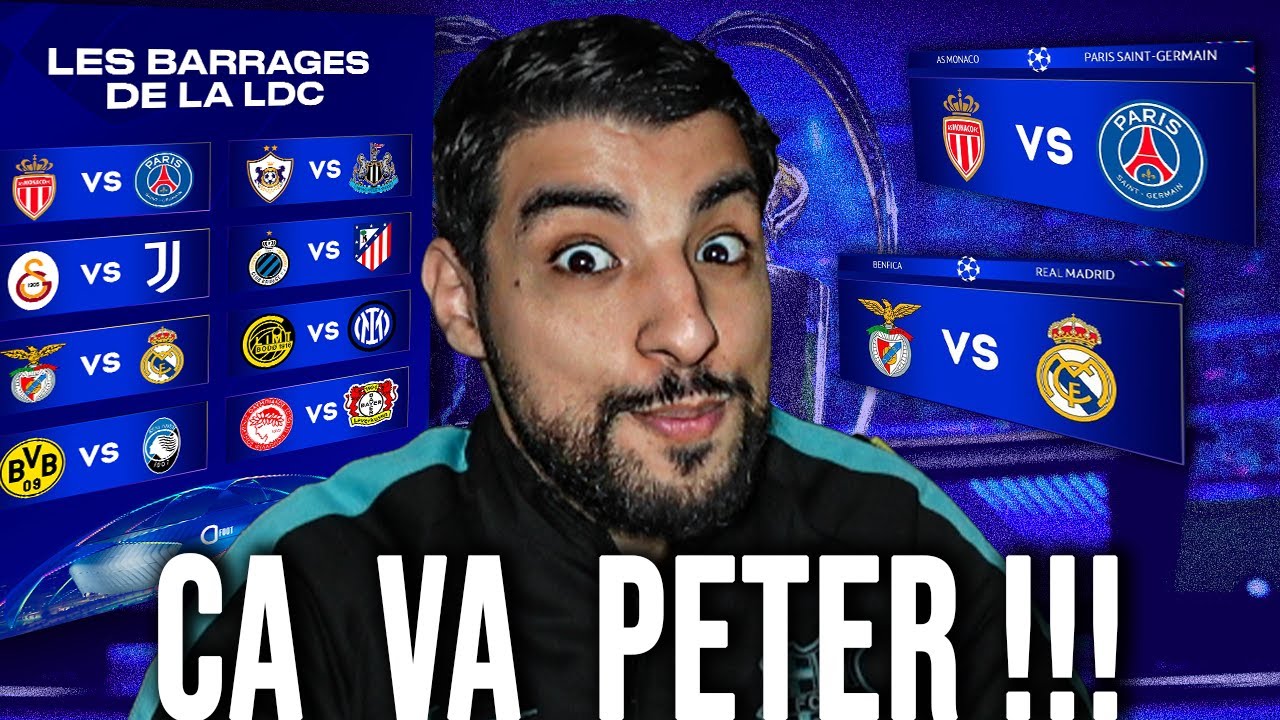 DES GROS VONT TOMBER !!! | Barrages Ligues des champions