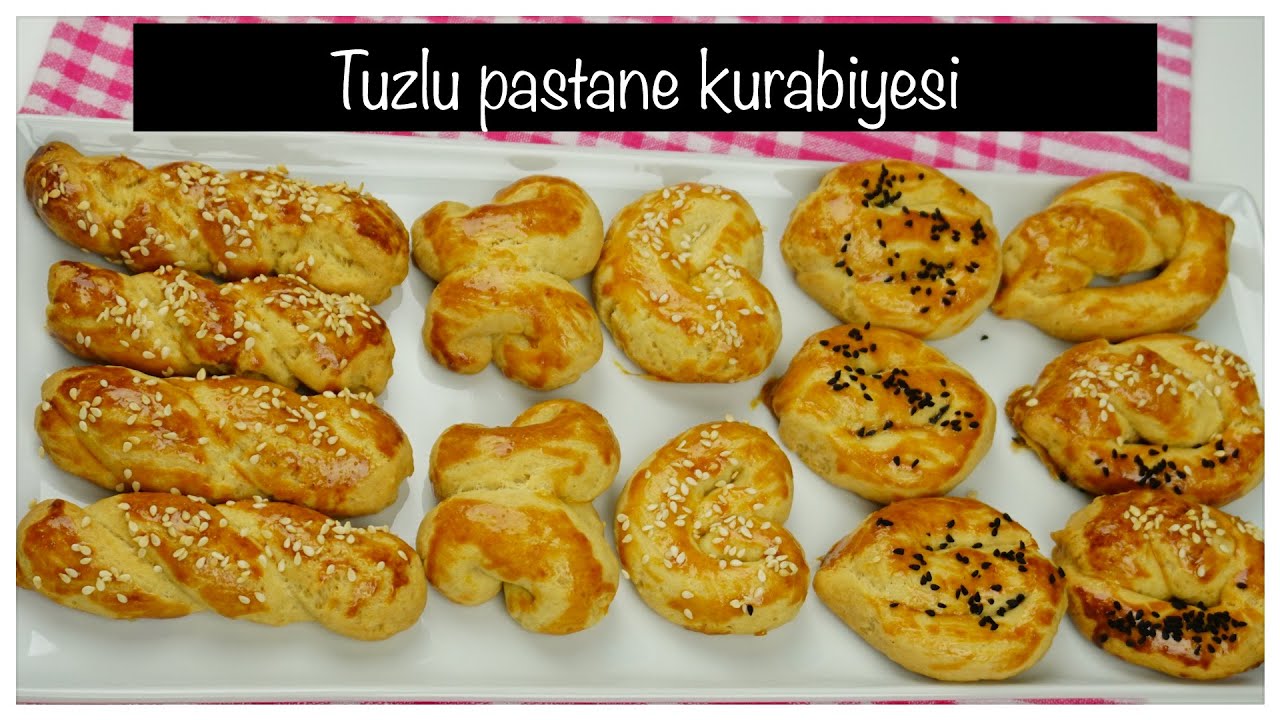 Şekil şekil tuzlu pastane kurabiyesi / çay saati tarifleri / nefis yemek tarifleri / Figen Ararat