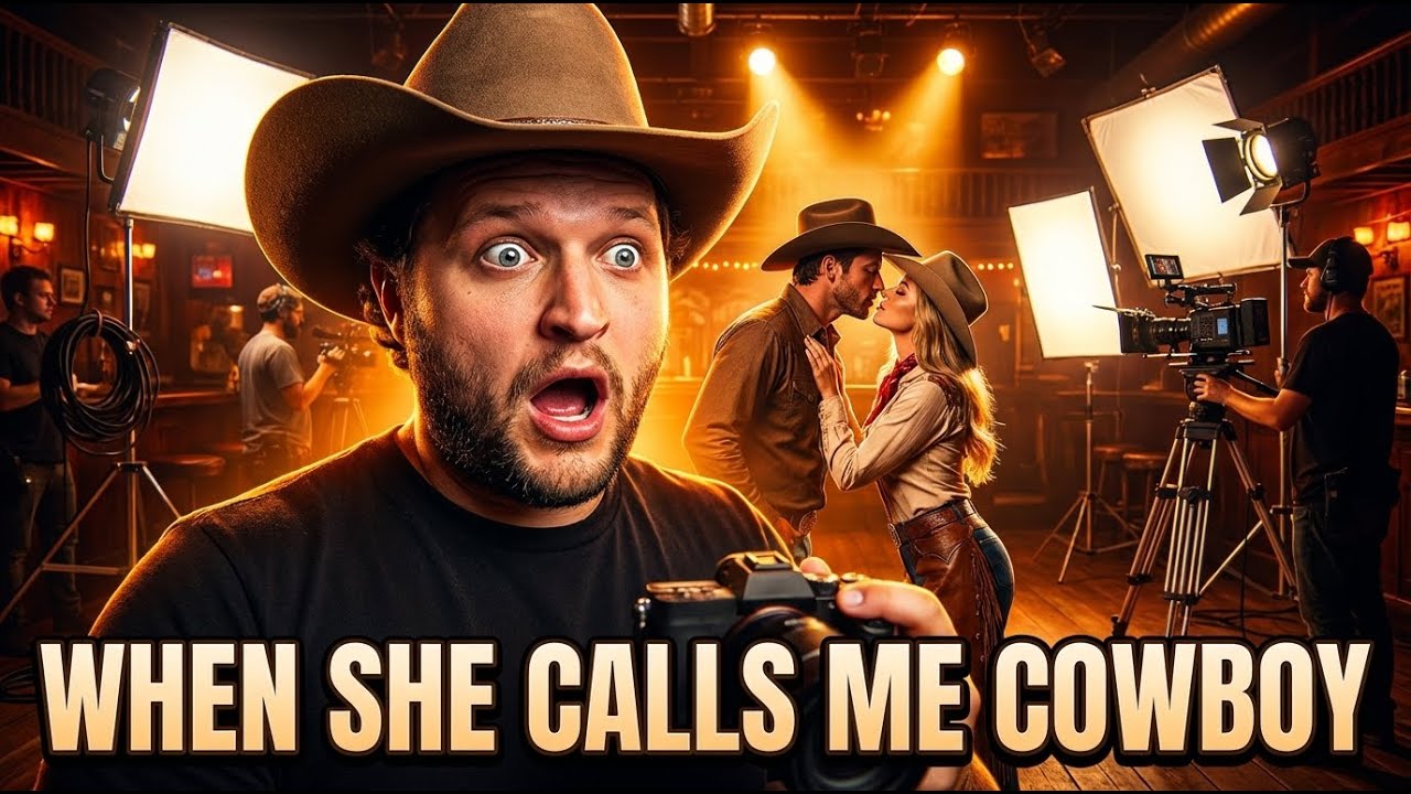 When She Calls Me Cowboy — Inside the Music Video Set