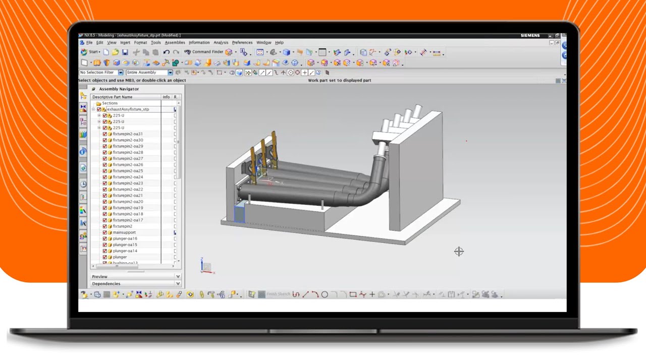 How to Design in the Context of an Assembly in NX CAD? - Tutorial - PROLIM Lunch Bytes