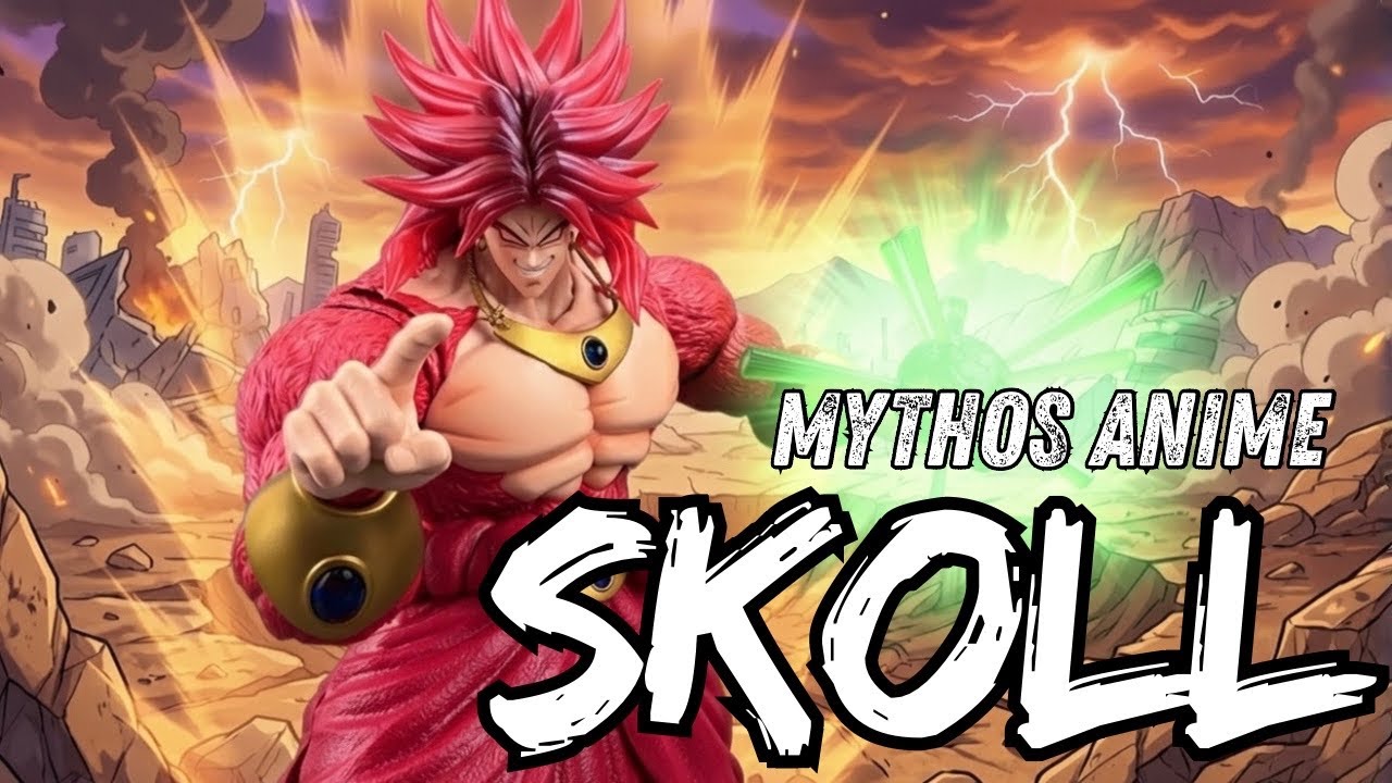 Обзор фигурки Mythos Anime MA-09 Skoll: Распаковка и сравнение SSJ4 Limit Breaker Broly.