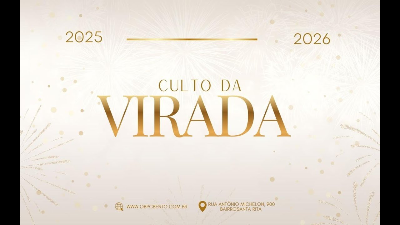 CULTO DA VIRADA 2026 - OBPC BENTO