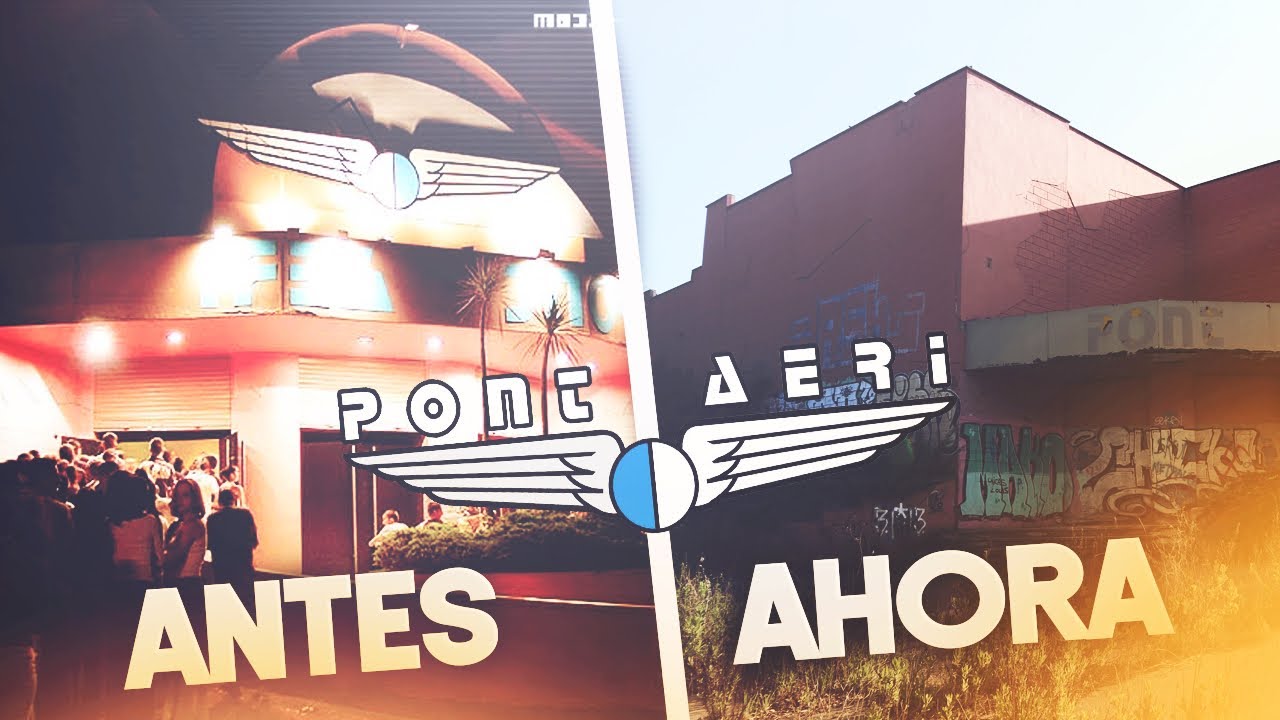 Estado actual de la FAMOSA **DISCOTECA PONT AERi** ABANDONADA (2018)