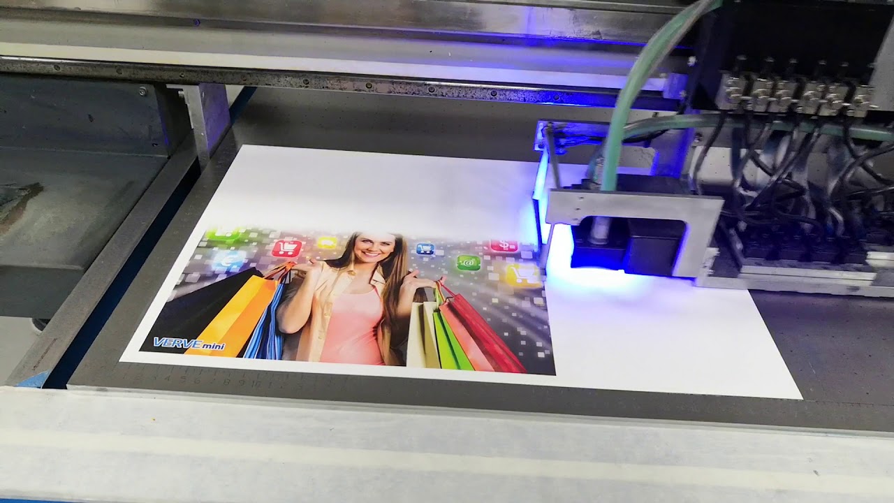 ColorJet Verve mini UV flatbed printer