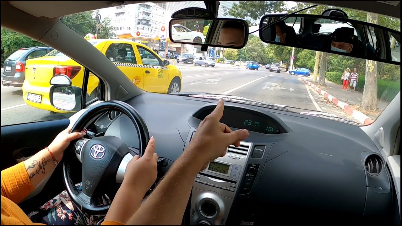 Școala De Șoferi - ZONA DE EXAMINARE ÎN CONSTANȚA ep 3 -Traseu examen auto in Constanta cu Cristina