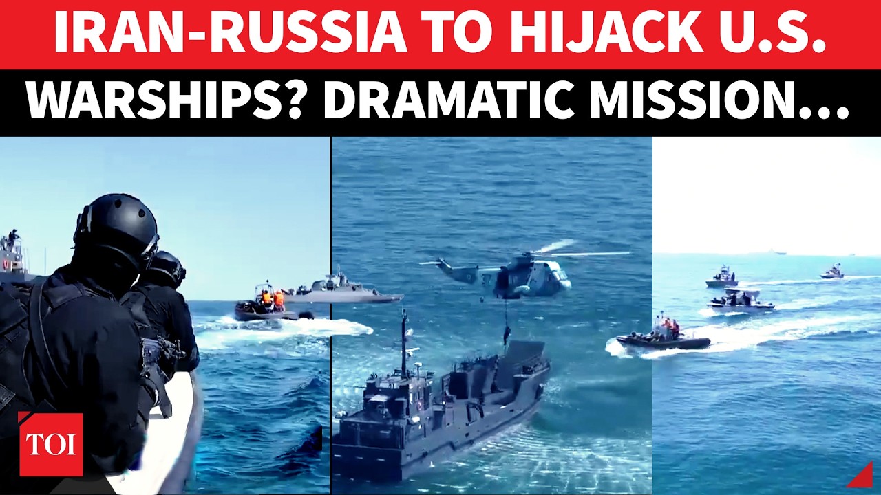Iran-Russia's HIJACK American Aircraft Carriers Plan On? Shocking Mock Op Sends Chills Through US