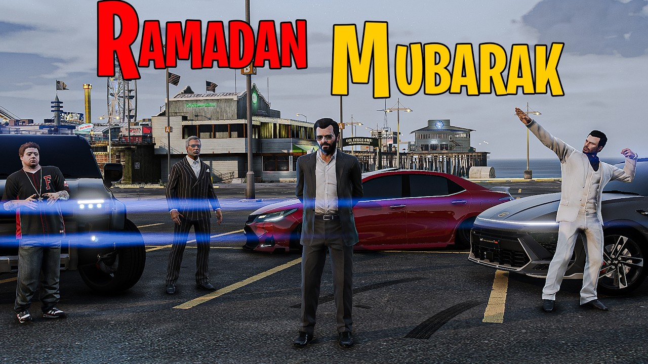 MICHAEL & BOIZZ RAMDAN ROUTINE | 1ST SEHRI | GTA 5 | Real Life Mods #2| URDU |