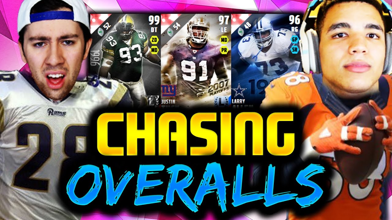 DOWN TO THE WIRE!!! CHASING OVERALLS | MADDEN 16 DRAFT CHAMPIONS WAGER