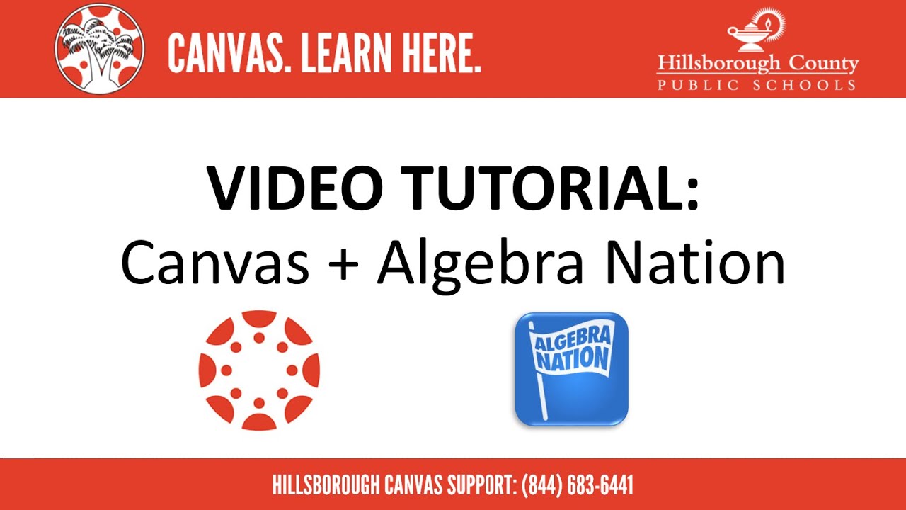 Canvas + Algebra Nation