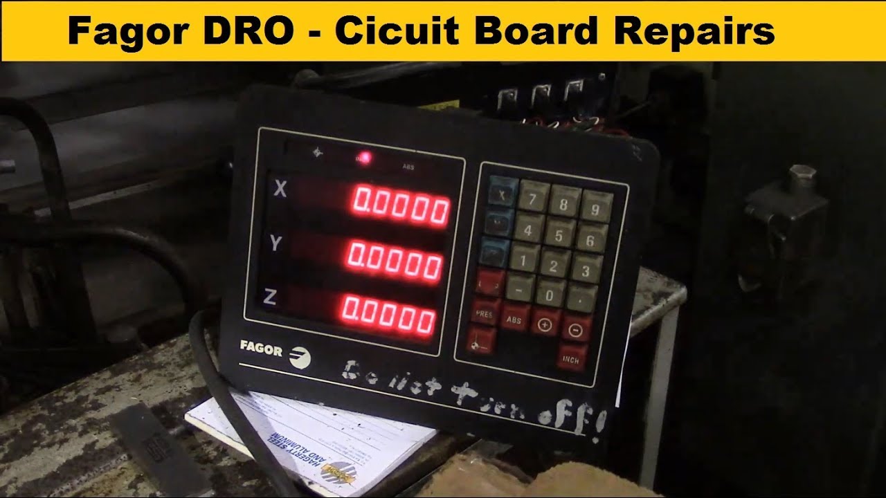 Repairing a Fagor Digital Readout