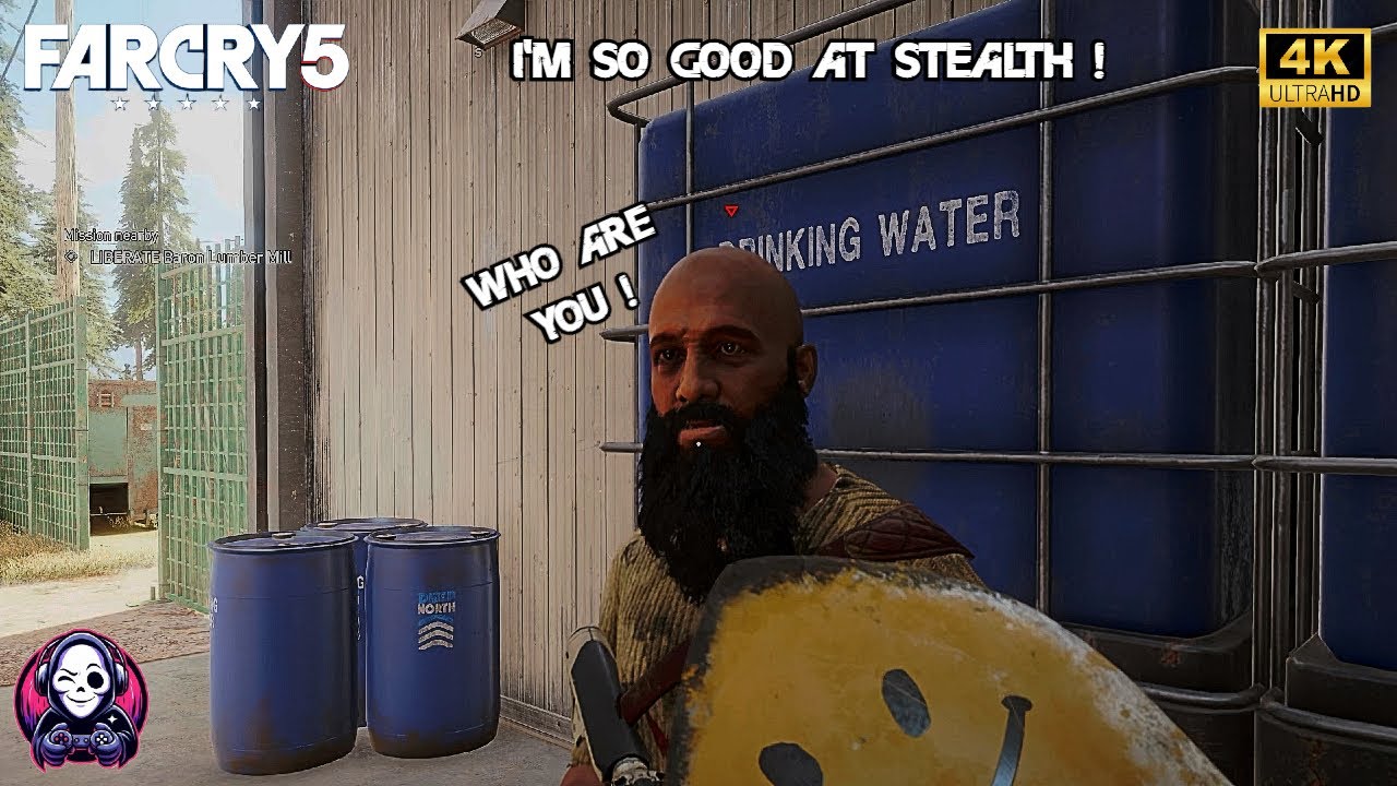 I Challenged Myself To Stealth This Far Cry 5 Outpost | 4K60FPS