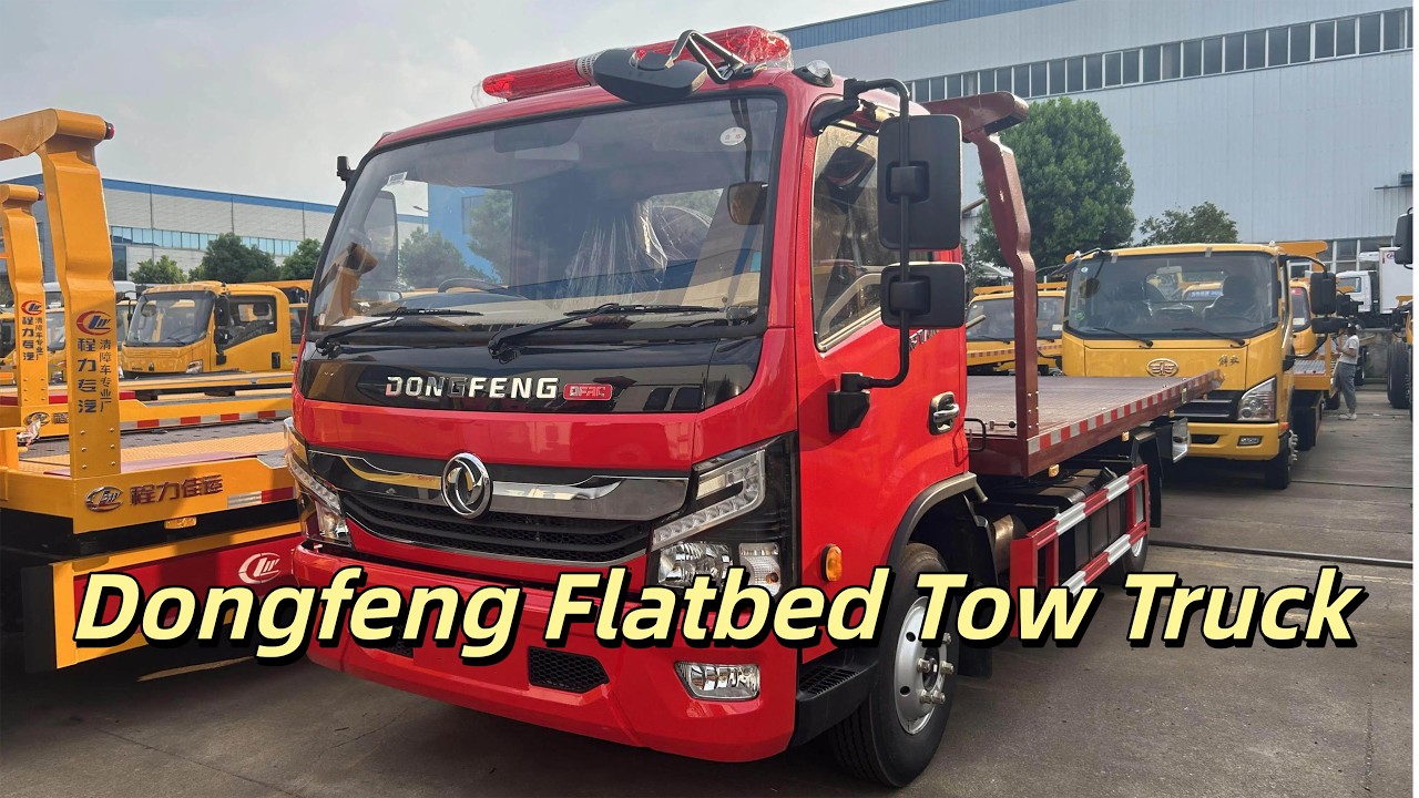 Dongfeng Flatbed Tow Truck | Chengli Jiayun Recovery Vehicle – Reliable & Efficient Towing Solution