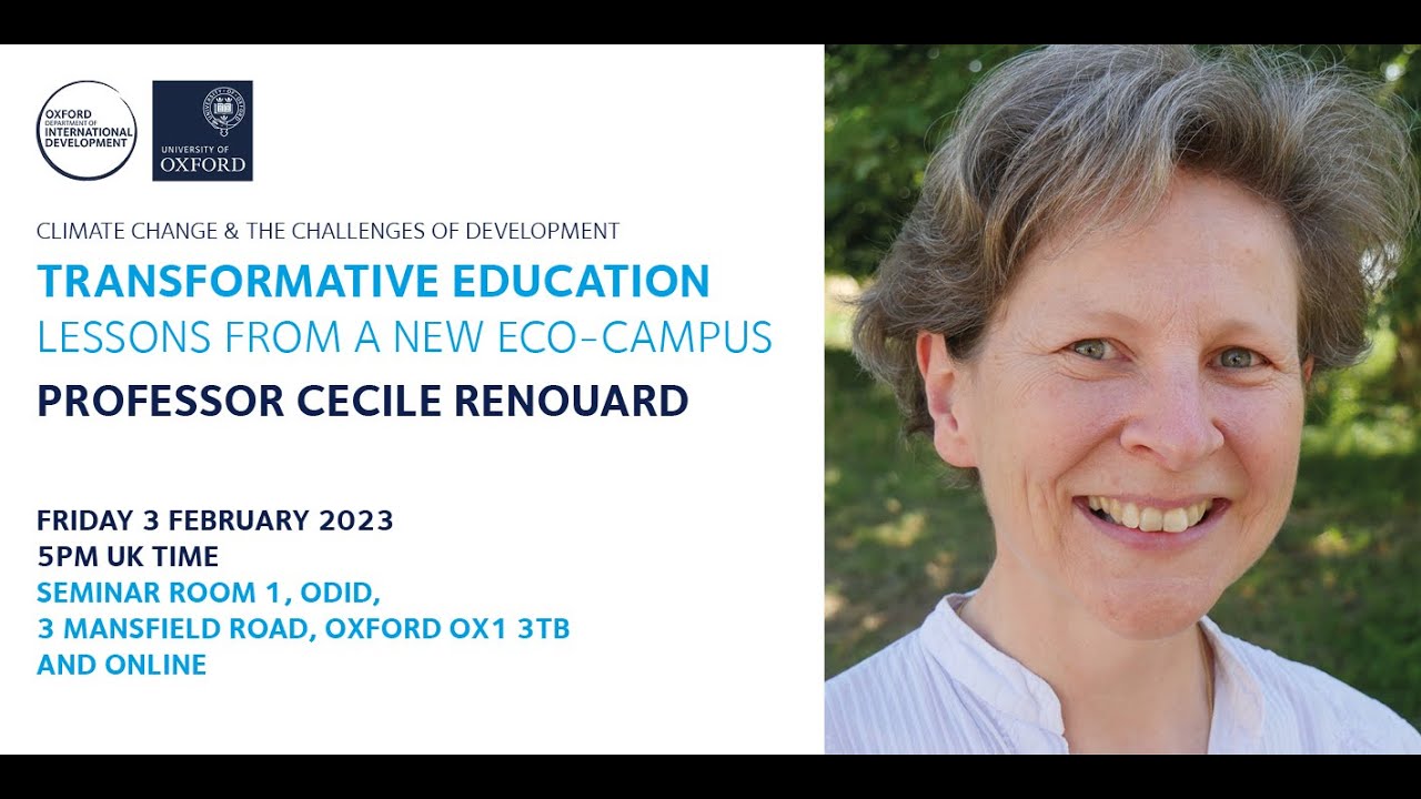 Transformative Education: Lessons from a new eco-campus