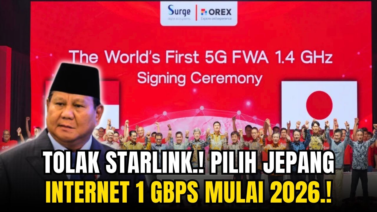 Prabowo Tolak Starlink, Pilih Internet Indonesia Super Murah & Cepat