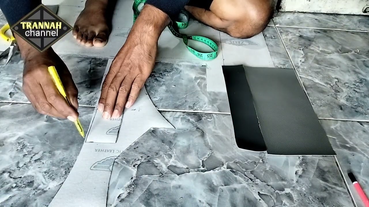 Proses bikin pola,menjahit dan memasang cover jok semi paten ‼️SUZUKI CARRY REAL VAN