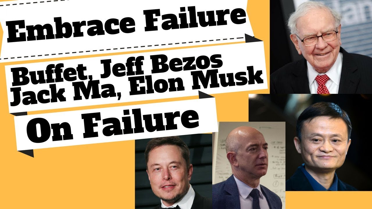 Billionaires on How to Handle Failure. Entrepreneurs on Failure. Wisdom & Inspirational Talk